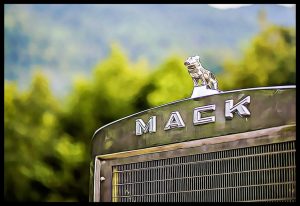 mack Single canvas rectangle mack truck