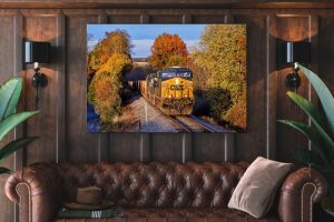 csx Single canvas rectangle CSX Transportation