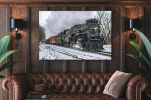 marquette Single canvas rectangle The Pere Marquette 1225