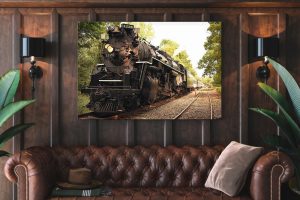 marquette Single canvas rectangle The Pere Marquette 1225