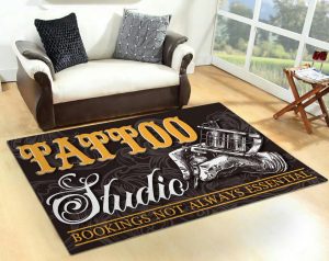 tattoo studio rug