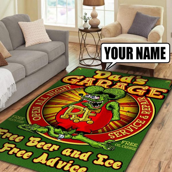 Rat fink rug