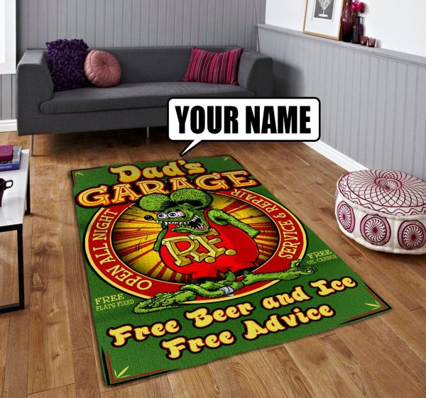 Rat fink rug