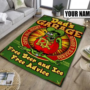 Rat fink rug