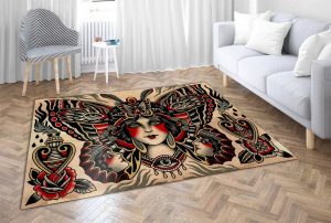 tattoo studio rug