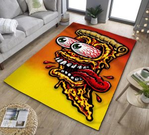 Rat fink hot rod rug