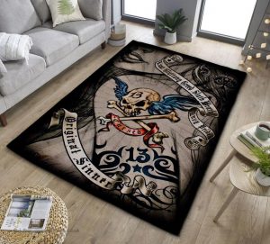 tattooed gird rug