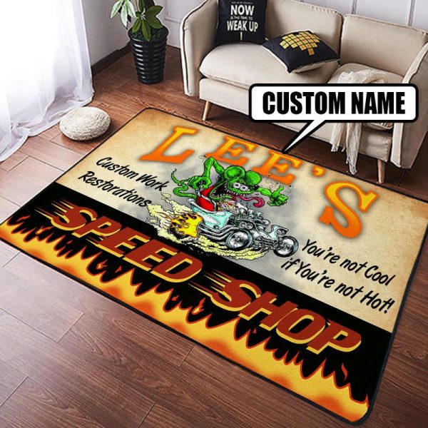 Rat fink rug