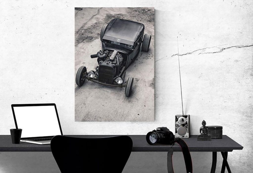 Hot Rod Canvas - Rustypod Store