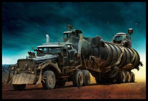 mad max truck canvas