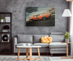 Smokey and the bandit canvas wrap