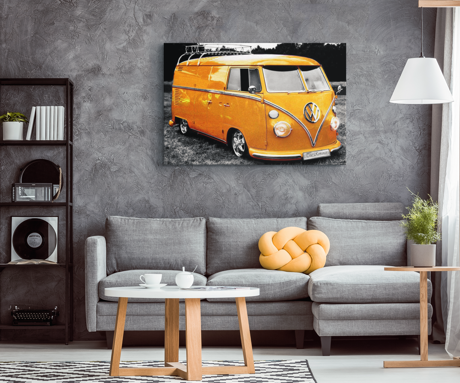 Vw Bus Rear Canvas Vw bus canvas wrap - Rustypod Store