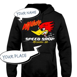 Personalized speed shop | hot rod hoodie