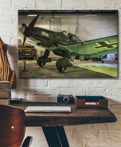 junkers 87 stuka Single canvas rectangle