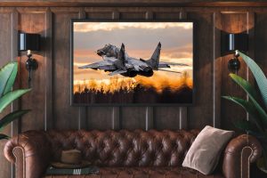 mig29 Single canvas rectangle