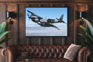 Havilland DH.98 Mosquito Single canvas rectangle