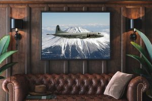 lockheed p 3c orion Single canvas rectangle