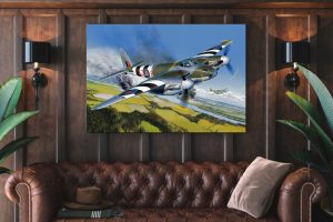 de havilland mosquito Single canvas rectangle