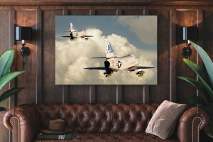 a4 skyhawk Single canvas rectangle