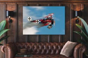 fokker dr1 Single canvas rectangle