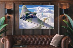 Horten Ho 229 Single canvas rectangle