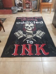 personalized tattoo addicted ink rug 05695 photo review