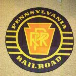 pennsylvania round mat PRR Pennsylvania railroad 04426