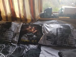 RD trucking bedding set photo review