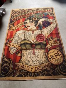 personalized tattoo rug 05851 photo review