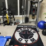 personalized gym room rug 06411