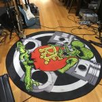 Rat fink round mat 07377