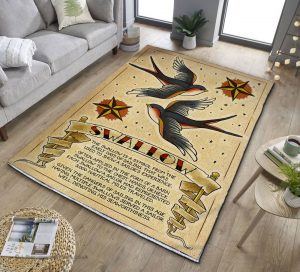 Swallow, Tattoo rug