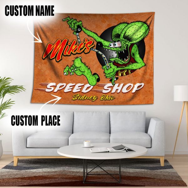 HOT ROD tapestry