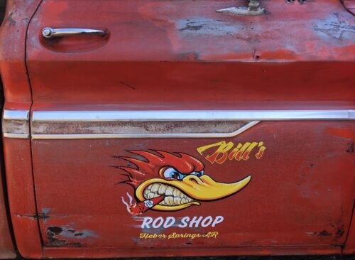 2 PCS personalized hot rod garage | speed shop vinyl stickers 09592 photo review
