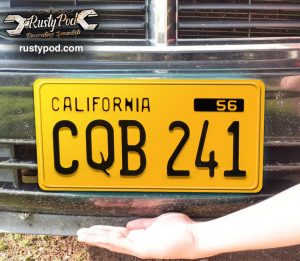 Customizing your license plate