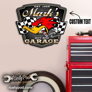 Garage Collector Metal Sign