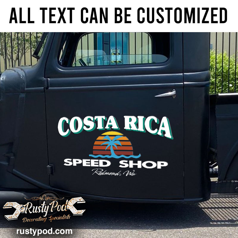Car lettering graphics for your vehicles