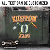 personalized welder lettering vinyl sticker 10494 - Rustypod Store