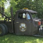 personalized logo lettering for truck vinyl sticker 10715