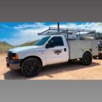 personalized logo lettering for truck vinyl sticker 10715