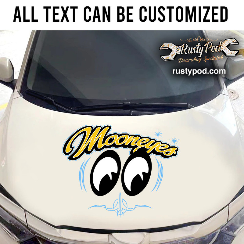 thumbnail image 2 of Maise Peters Mooneyes Car Windscreen Vinyl Sticker 2 of 10