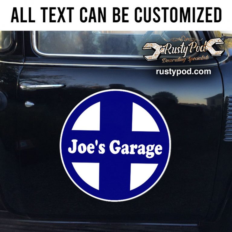 Personalized RAILROAD LOGO sticker 11393 - Rustypod Store