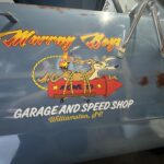 Personalized HOT ROD VINTAGE RACING sticker 11386