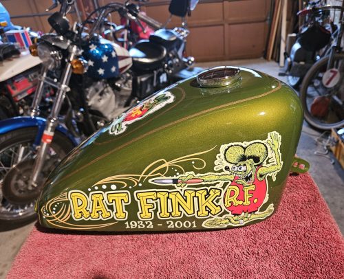 2 pcs rat fink motorcycle | pinstriping | kustom kulture motorcycle fuel tank decal 10212 photo review
