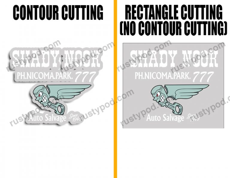 Personalized angry piston lettering sticker 11555 - Rustypod Store