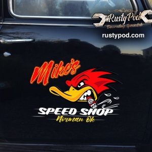 BULLRUN Racing Sticker – JDM Tuning Vinyl Decal For Car, Hot Rod, OEM Style (Mi050)