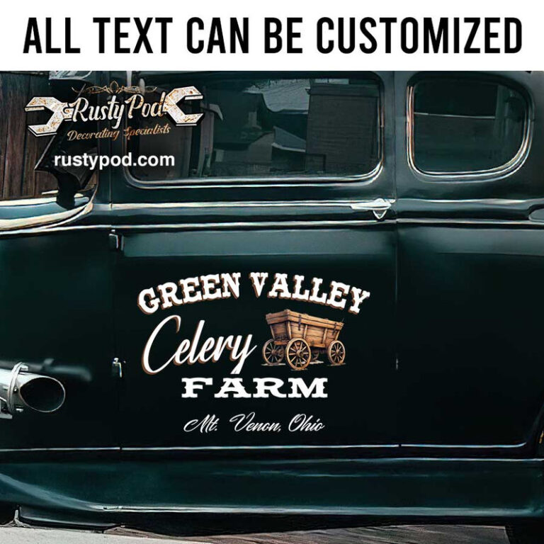 Poultry Lettering personalized farm lettering poultry farm sign vintage truck door art ...
