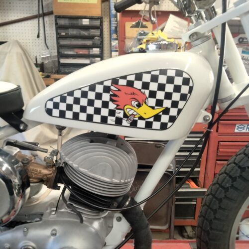 mr horsepower checker flag motorcycle gas tank decal 11792 photo review