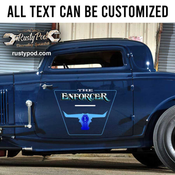 personalized kenworth truck lettering sign truck graphics trailer truck sign sticker 12939