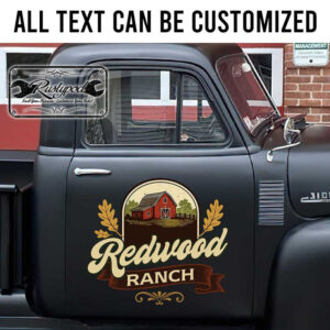 personalized farm sign ranch door sign truck graphics custom culture sticker 13251